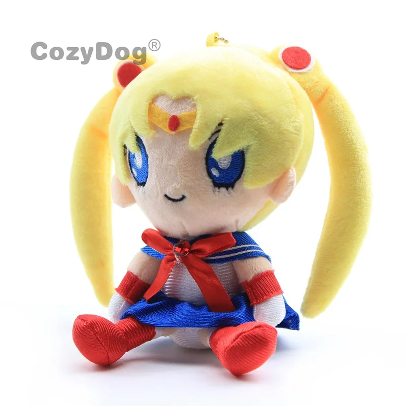 18 см Сейлор Мун плюшевые игрушки кукла Peluche брелок кулон Япония мультфильм Аниме Мягкие игрушки женщины дети подарок на день рождения