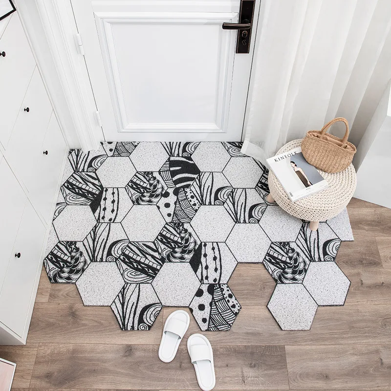 

Freely Cuttable Can Be Customized DoorRug Carpet Non-slip Home DoorRug Living Room Bedroom Bathroom Hallway Entrance Rugs Carpet