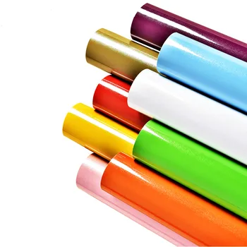 

PVC Thick Waterproof Kitchen Wall Stickers Self-Adhesive Furniture Renovation Wallpaper with Laser Wall Cloth Adhesive Paper