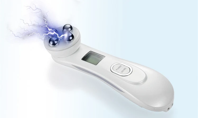 RF& EMS, мезо, Электропорация, ручка для красоты лица, радиочастотный светодиодный фотон для омоложения кожи, удаления морщин, против старения, для подтяжки лица
