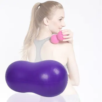 

Practical Design PVC Peanut Shape Massage Ball Body Pain Relief Muscle Pain Stress Peanut Ball Therapy Health Care Supplies