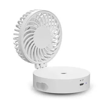 

Mini Handheld Folding Fan USB Air Conditioning Humidifier with LED Night Light