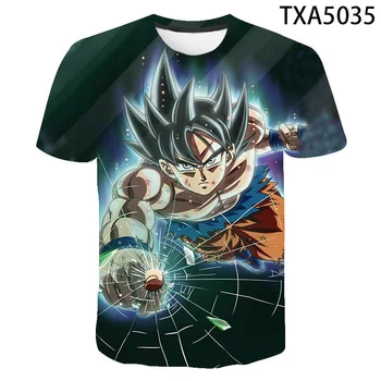

New Summer 3D T Shirts Anime Dragon Ball Casual Streetwear Boy Girl Kids Fashion Men Women Children Printed T-shirt Tops Tee