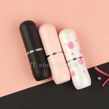 

10/30/50pcs Round Black Pink Pot Empty Lipstick Tube 12.1mm Lip Balm Container Beauty Lipstick Shell Packaging Makeup Tools