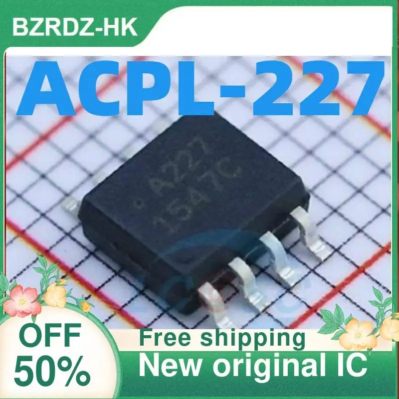 

10 шт. ACPL-227-500E A227 SOP8 новая Оригинальная интегральная схема