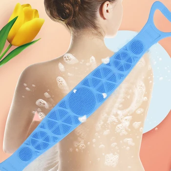 

Soft Back Exfoliating Shower Pads Back Scrubber Men Women Bath Towel Exfoliating Massage for Shower Body Cleaning Drop Shipping