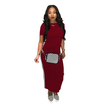 

Women Dresses Sheath Print Short None Ankle-length Regular Natural O-neck Sexy Dresses Party Night Club Dress 2019