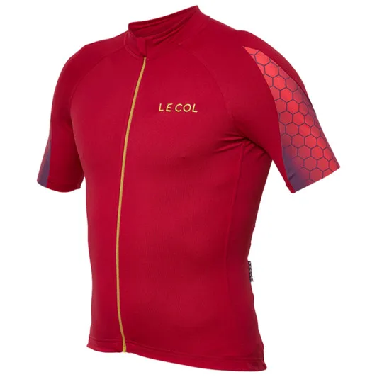 Джерси для велоспорта LE COL WIGGINS ciclismo maillot team aero с коротким рукавом, одежда для велоспорта, велосипедная одежда для велоспорта, MTB, спортивная одежда - Цвет: jersey