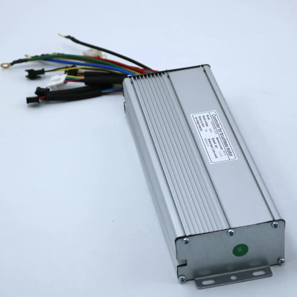 60V 2000-2500W 60Amax бесщеточный DC контроллер электрического велосипеда LCD3 KUNTENG контроллер синусоидальных колебаний+ KT-LCD3 дисплей один комплект