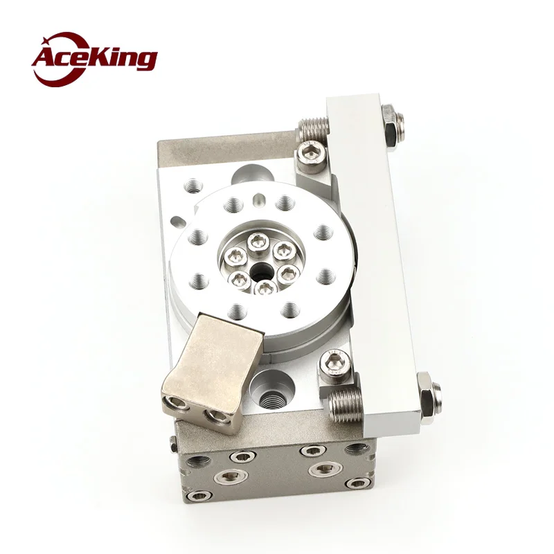 US $147.00 MSQBL2 SMC Sliding Table Angle Adjustment 90 Degree 180 Degree Rotating Cylinder MSQBL2MSQAL210203050AL3 MSQBL210A