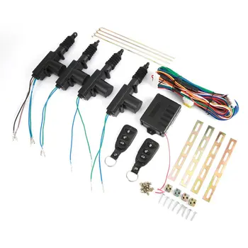 

Universal Car Remote Control Central Door Locking System Kits DC 12V Vehicles Anti-theft Alarm Keyless Entry System