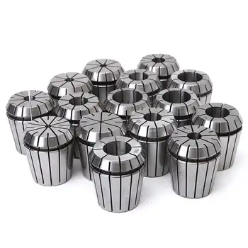 

15Pcs 1/8 to 1 Inch ER40 Spring Collet Set for CNC Milling Lathe Tool for Alloy Spring Steel Milling Lathe