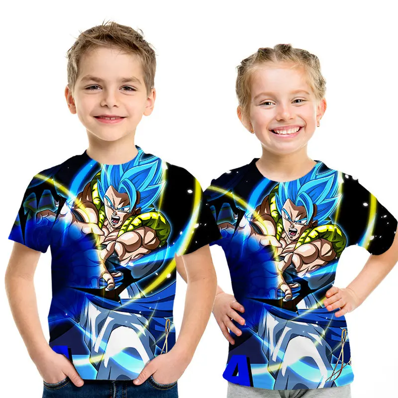 Детская футболка с 3d принтом «Ультра-инстинкт Гоку» футболка для мальчиков и девочек с драконом и мячом «Z» топы для папы, мамы, детей Harajuku, футболки для родителей и детей - Цвет: PT240