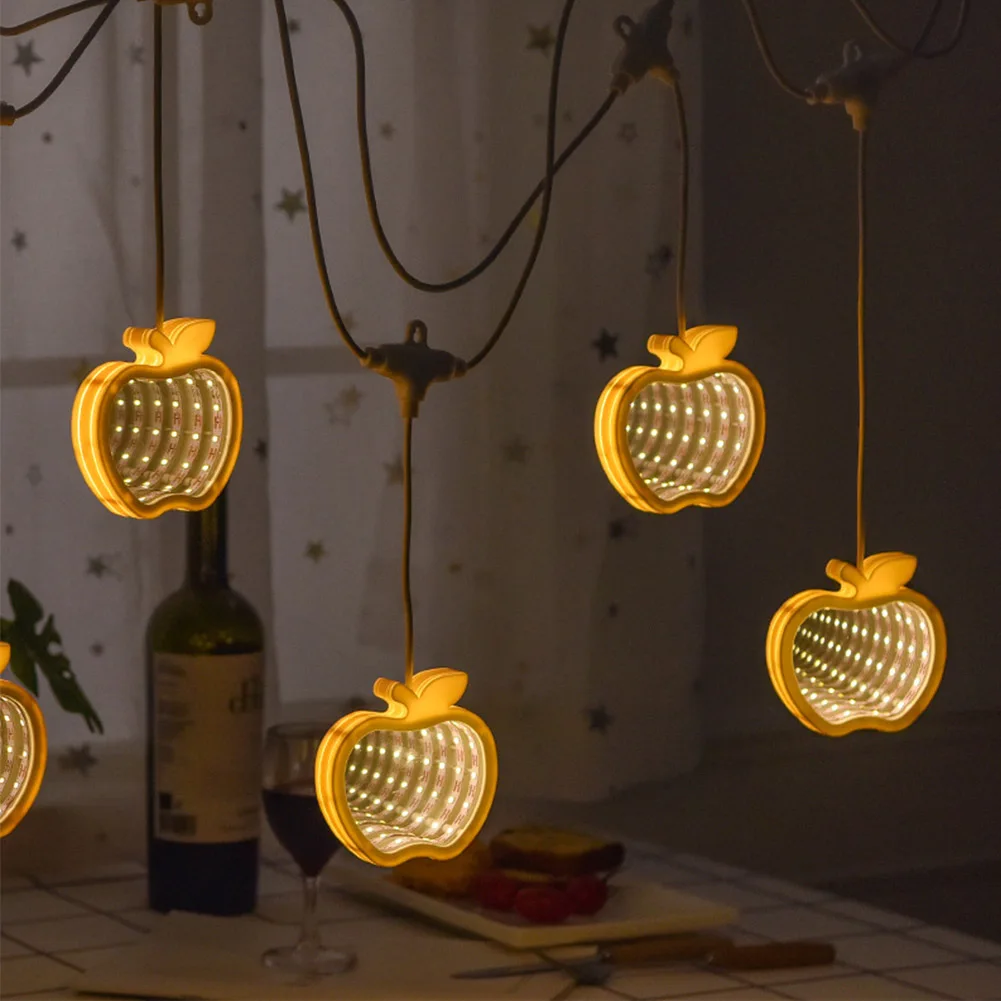 

Led Hanging Star Shape Party Christmas Window Display 3D Tunnel Waterproof Home Decorative Holiday Garden Indoor String Light