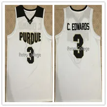 3 Карсен Эдвардс пердю колледж возврат Ретро Баскетбол Джерси мужские сшитые на заказ номер имя майки