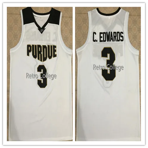 

#3 Carsen Edwards Purdue College Throwback Retro Basketball Jersey Men's Stitched Custom Number Name Jerseys