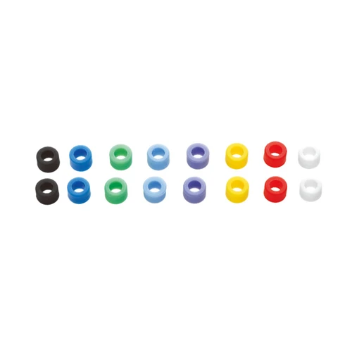 

8 different colors Small Type Dental Silicone Instrument Color Code Rings 400pcs