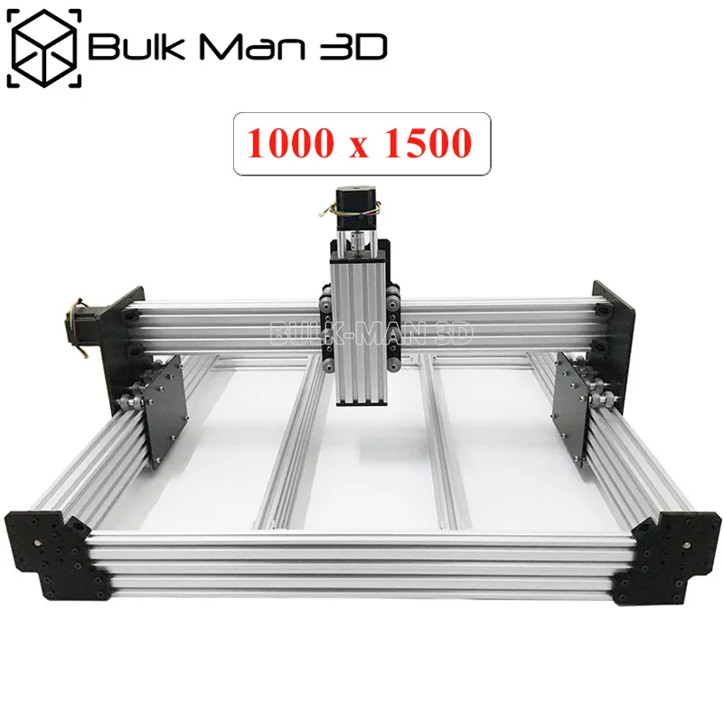 

Workbee CNC Router Machine Kit 1000x1500mm 4Axis Woodworking Engraving Milling Machine Kit with 175 oz*in Nema23 Stepper Motors