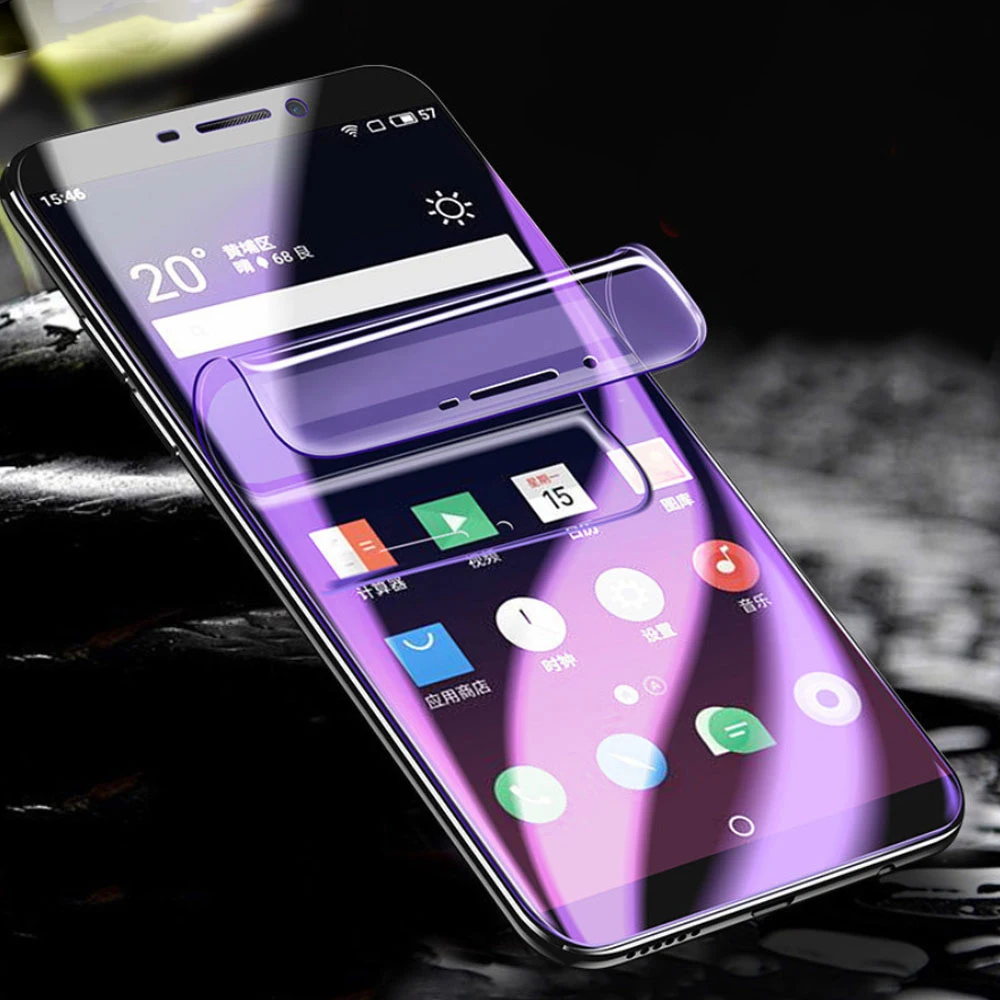 Мягкая защитная пленка для meizu m6 note m6s m6t Гидрогелевая экрана x8 не стекло