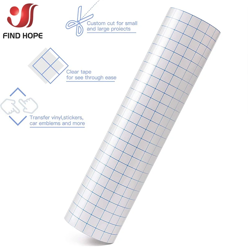 Application-Tape Transfer-Paper Craft Adhesive Art-Decal Vinyl W/blue for Car-Wall DIY