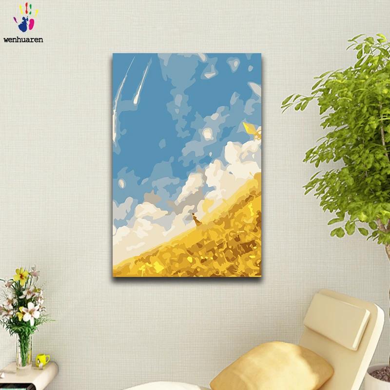 Paint by numbes художественная живопись по номерам абстрактная Гостиная Декоративные Висячие картины ручной работы наполнение и раскраска подарок
