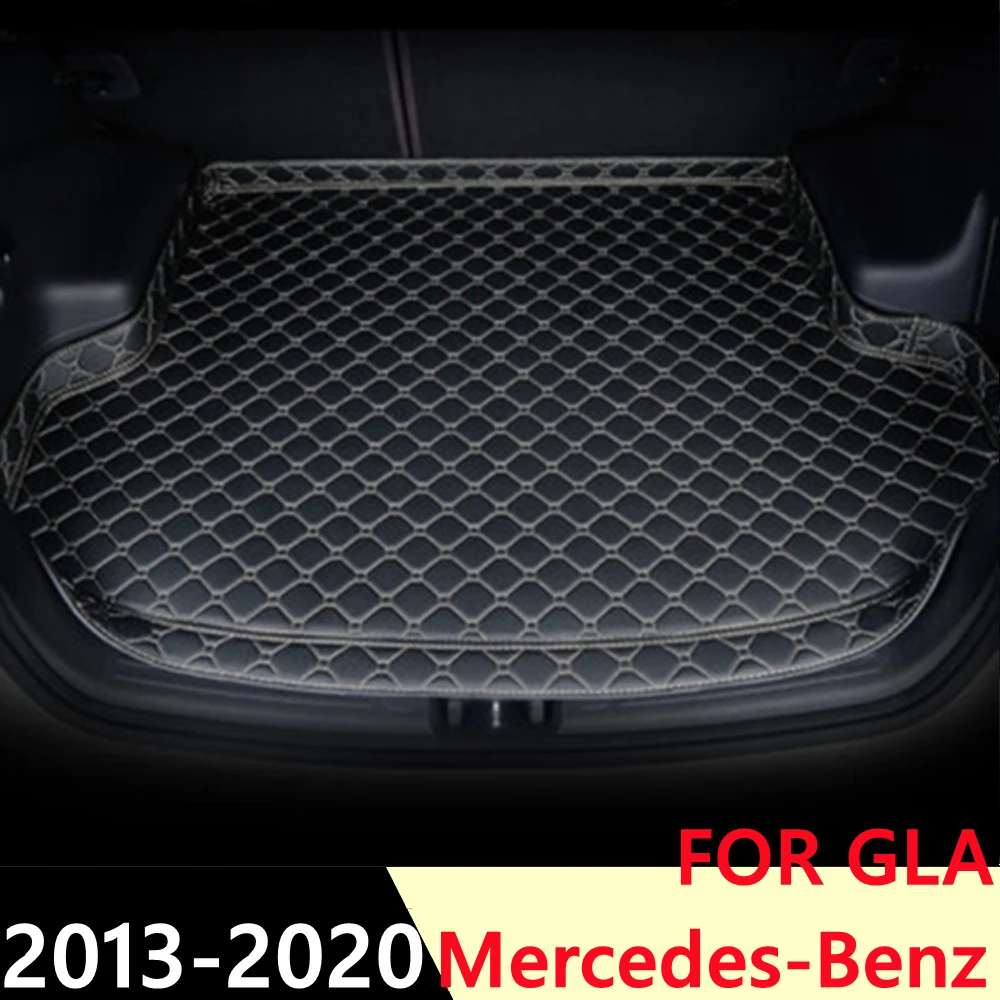 SJ High Side Custom Fit All Weather Car Trunk Mat Rear Cargo Liner Cover Carpet Pad For Mercedes-Benz GLA 2013 2014 2015 16-2020 |