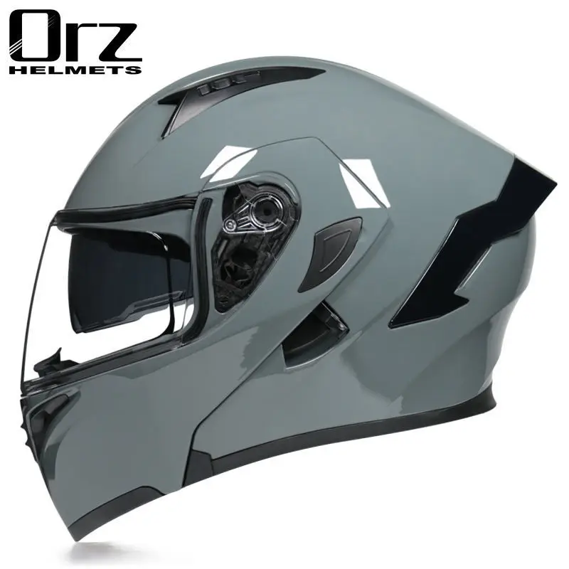 Casco modular Bluetooth con aprobado por DOT cascos de motocicleta