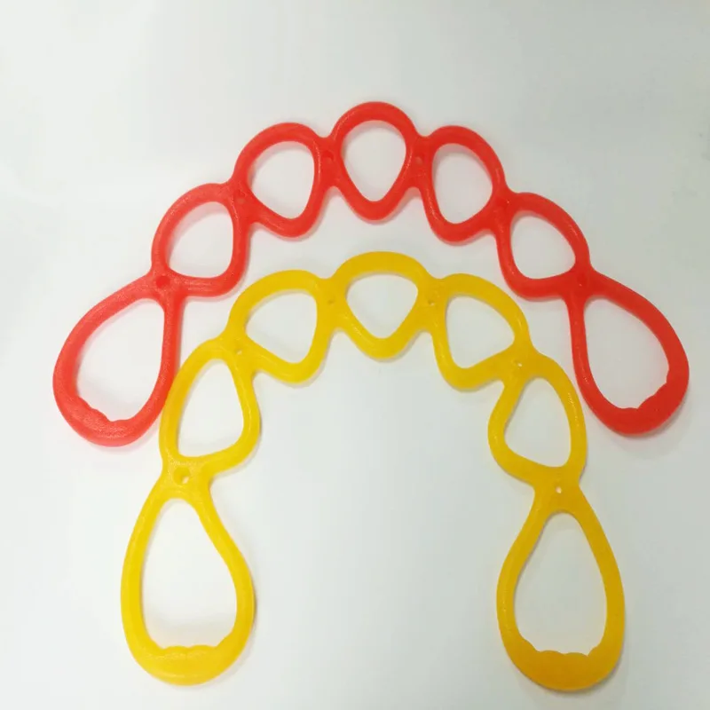 Yoga Tension Band 7 Pore Silica Gel Pulling Rope Women's Men's Arm Strength Training Supplies Yoga Fitness Elastic Rope