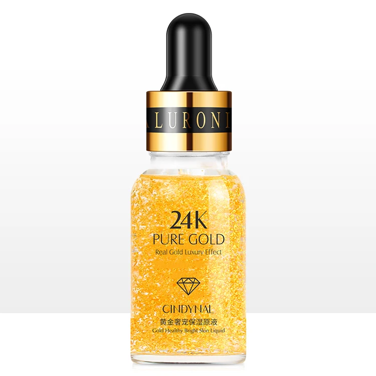 

cindynal Moisturizing Anti-wrinkle Oil-control Essence Skin anti-aging 24k gold skin lightening serum