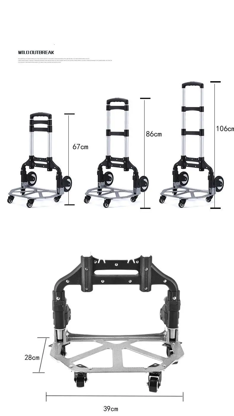 Тележка Carrito Carrello Carro Plegable Shopping De Courses Avec roulets Chariot Roulant Mesa Cocina стол Кухонная Тележка