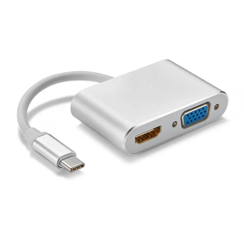 USB3.1 Тип с разъемами типа C и HDMI VGA Тип с разъемами типа C и кабель HDMI, HD Поддержка Macbook