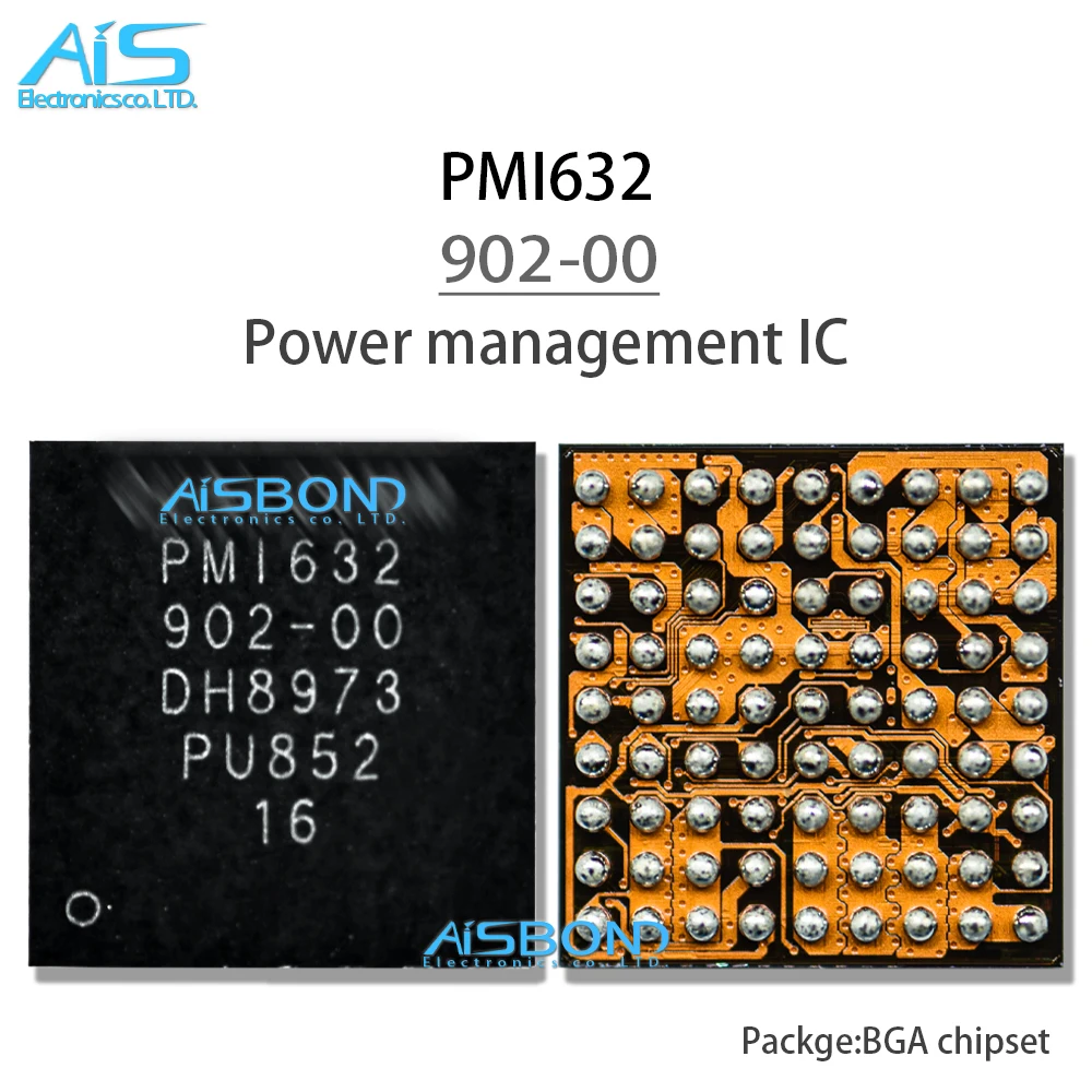 2pcs/Lot New original PMI632 Power management ic PMI632 502-00 50100 602-00 90000 902-00 802-00 Powe supply ic chip PMIC