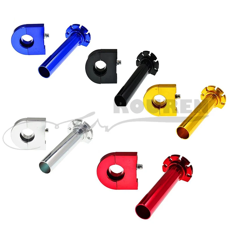 

22mm 7/8 Inch Multicolor Universal CNC Aluminum Accelerator Throttle Twist Grips Handlebars For Motorcycle Moped Scooter Bike