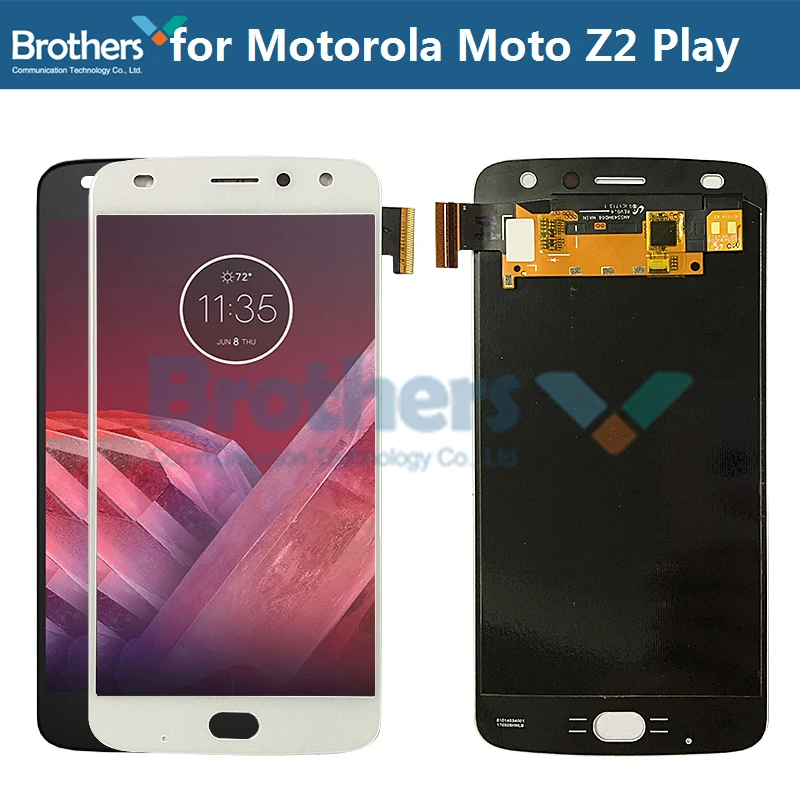 ЖК экран для Motorola Moto Z2 Play XT1710 дисплей AMOLED сенсорный дигитайзер