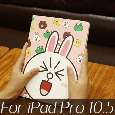 Для ipad 10,2 чехол 7-го поколения откидная подставка прекрасное покрытие чехол для ipad 2 3 4 Pro 10,5 Air 10,5 Ультратонкий чехол для планшета - Цвет: C2 for iPad Pro 10.5