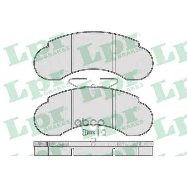 Колодки Тормозные Mercedes W460/W461/W463 Передние Lpr 05p415 Lpr арт. 05P415