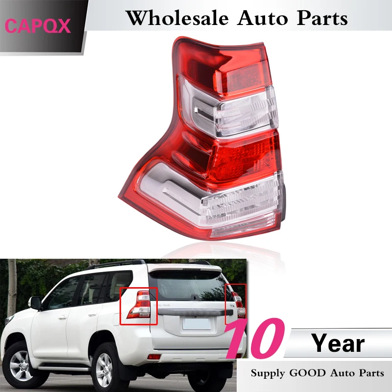 CAPQX для LAND CRUISER PRADO LC150 GRJ150 LRJ150 2013 2014 2015 задний taill светильник хвост фонаря ламповый