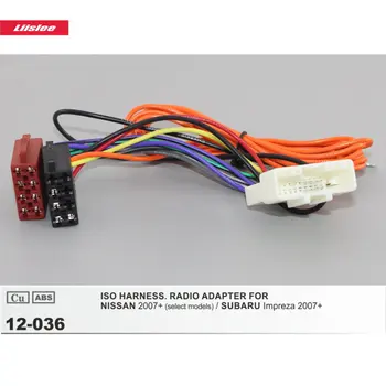

ISO Harness Radio Adapter Cable For NISSAN X-Trail/Versa Car CD DVD Player Male Wiring Plugs into Factory Harness 20 Pins