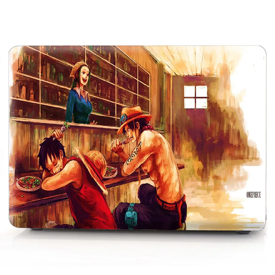 Цельнокроеный жесткий чехол из ПВХ для ноутбука MacBook Air Pro Retina 11 12 13 15 дюймов Macbook