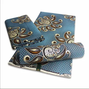 

Blesing High Quality Golden Wax African Print Fabric Tissue African Wax Print Fabric Stuff Rapper Batik Wholesale African Fabric