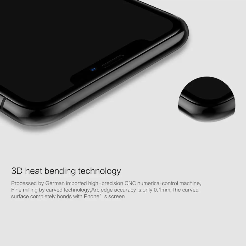 Защитное стекло с полным покрытием для iphone 11/11 pro/11 pro Max, NILLKIN 3D CP+ MAX 9 H, защита экрана из закаленного стекла