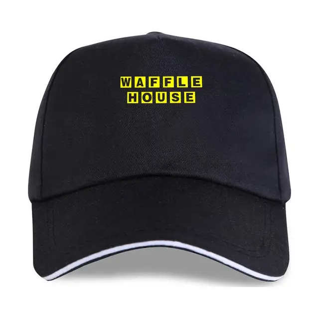 new cap hat Men's Casual Waffle House 