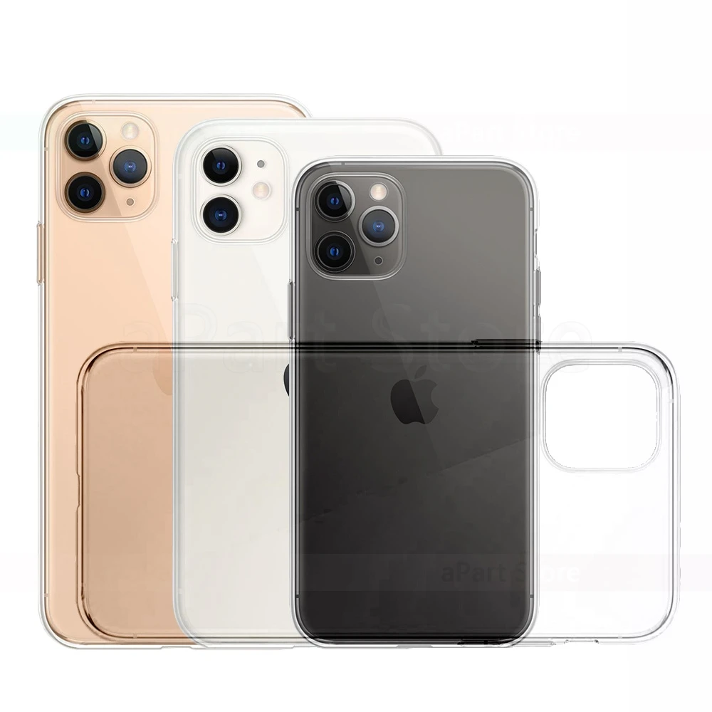 

Soft Phone Case For iPhone XR Xs Max X 6 6s 7 8 Plus 11 Pro Max Transparent Luxury Ultra thin Protection Case Cover Capa Coque