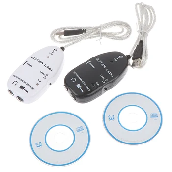 

Electric Guitar To USB Interface Link Adapter Cable MAC/PC Mac Recordin