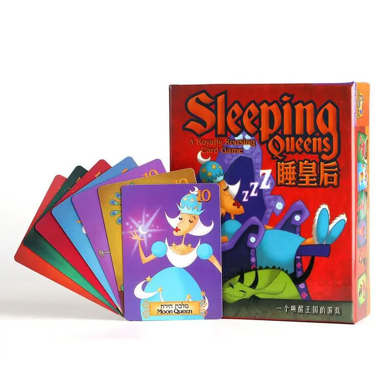 Настольная игра Sleeping Queens Priness 2-5 игроков для семьи/вечерние/подарок лучший подарок Wake Queens Up - Цвет: Sleeping Queens