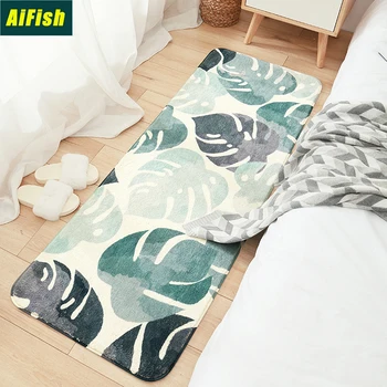 

Living Room Carpet Bedroom Bedside Mat Simple Modern Gray Household Floor Rug Soft Skin-Friendly Multi-Zone Use Blanket DZ005-4