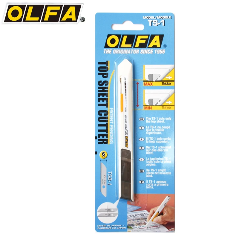 OLFA TS-1 6 мм топ лист резак нож универсальный художественный нож резаки Сделано в Японии
