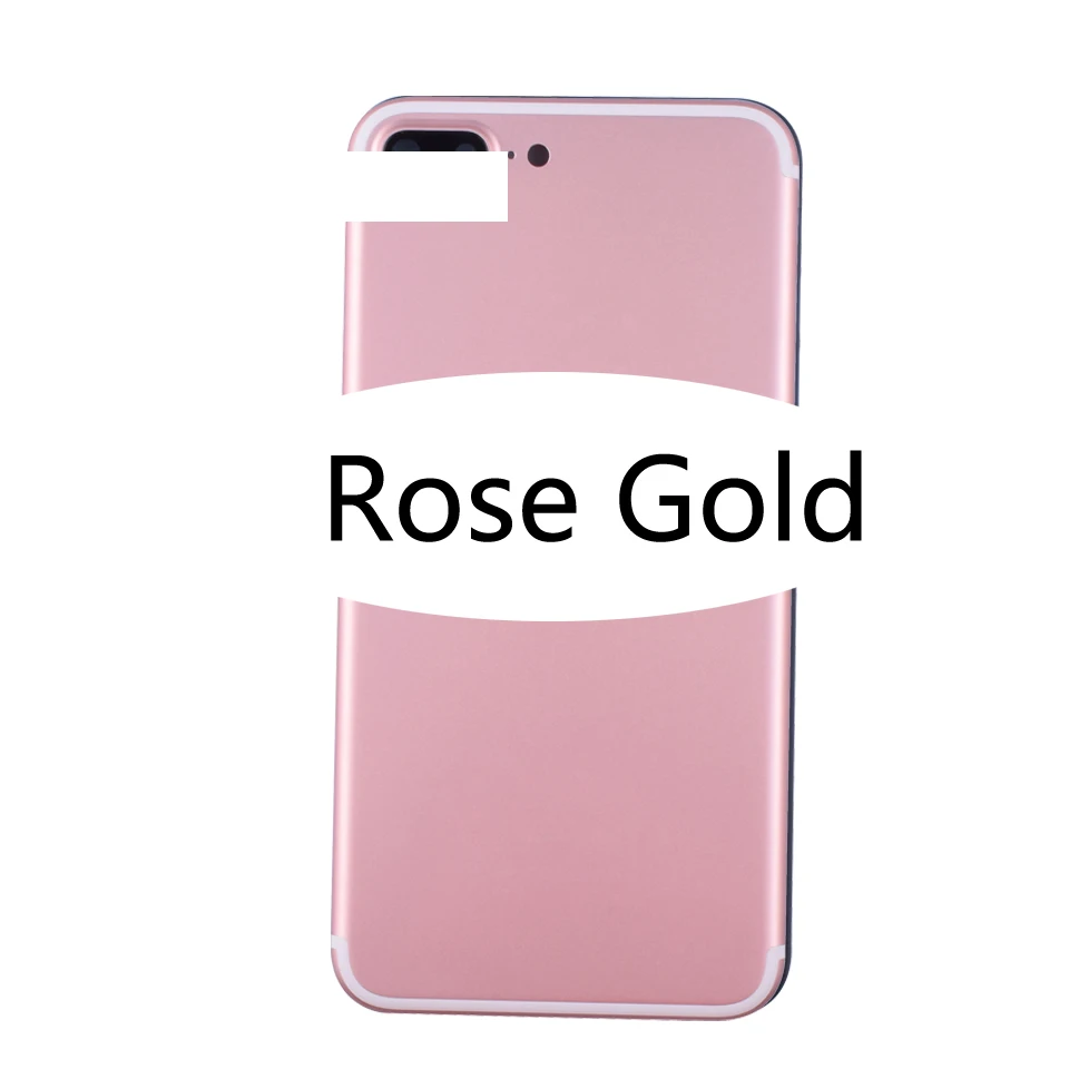 5," оригинальное качество для Apple iphone 7 Plus 7 P задний промежуточный корпус Аккумулятор для шасси Задняя панель для iphone 7 Plus - Цвет: 7Plus-Rosegold