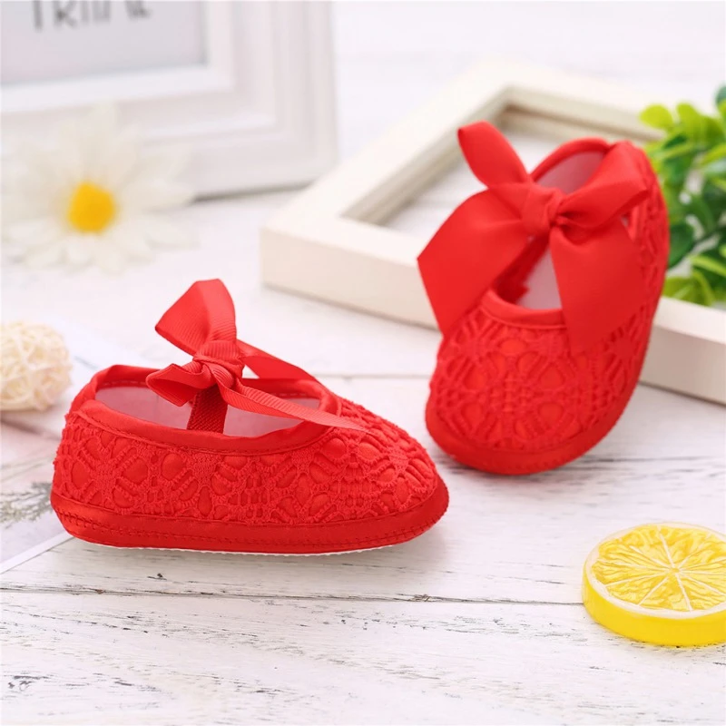 Весенне-Осенняя обувь для маленьких девочек; однотонная обувь для маленькой принцессы; нескользящая обувь для малышей; обувь для