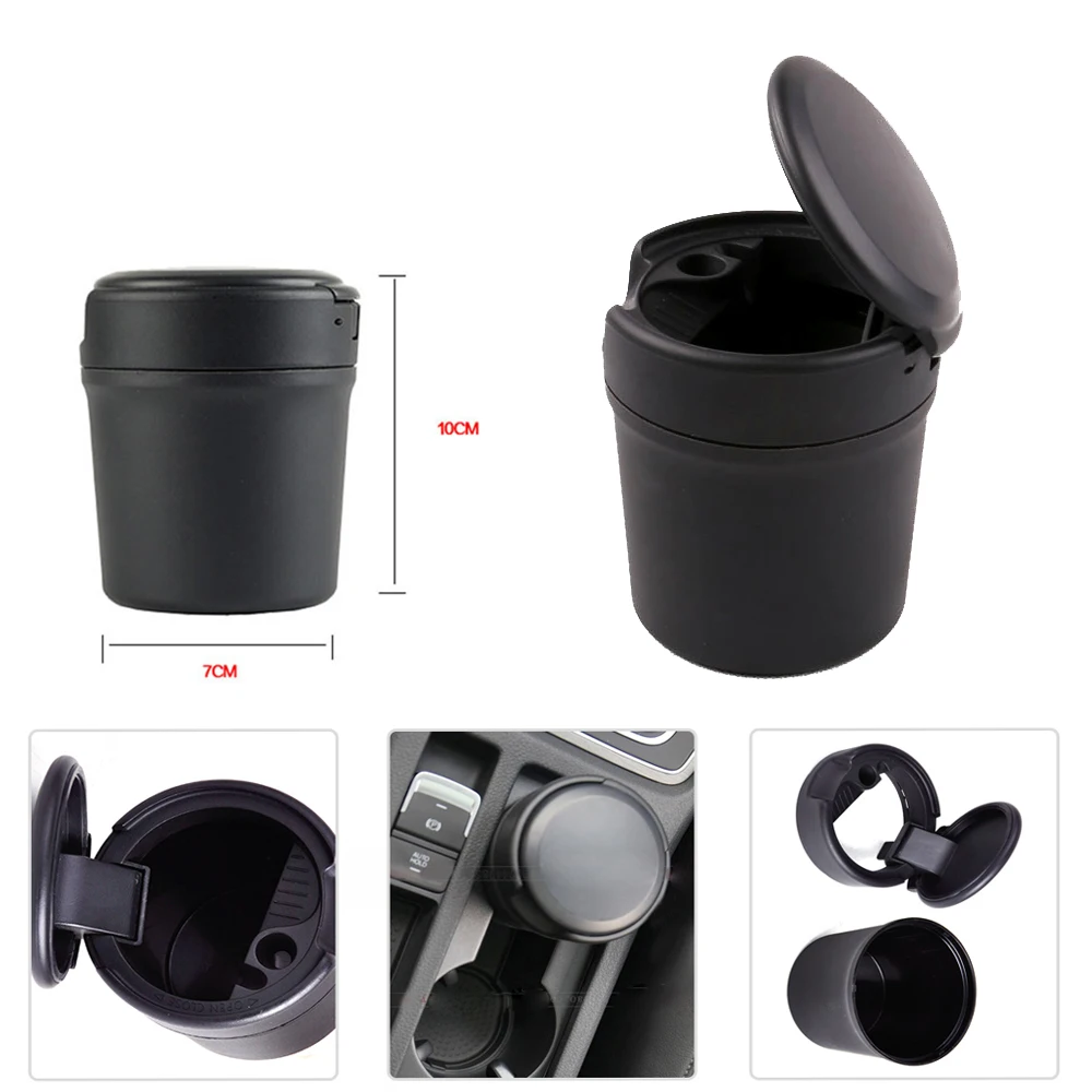Пепельница 5GG857961 5G0857961 черная для VW Golf 7 MK7 2013 2014 2016 5GG 857 961 5G0 961|Клипсы и зажимы авто|